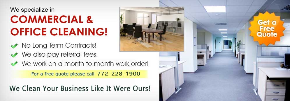 Commercial cleaning services